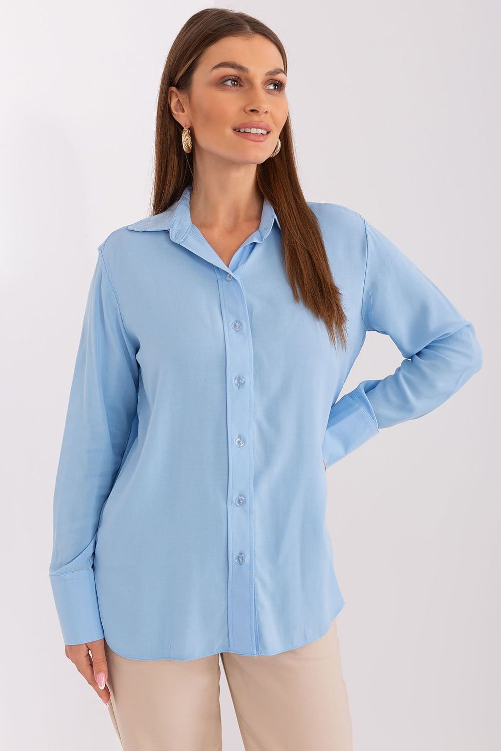 Camicia a manica lunga  model 191575 Lakerta