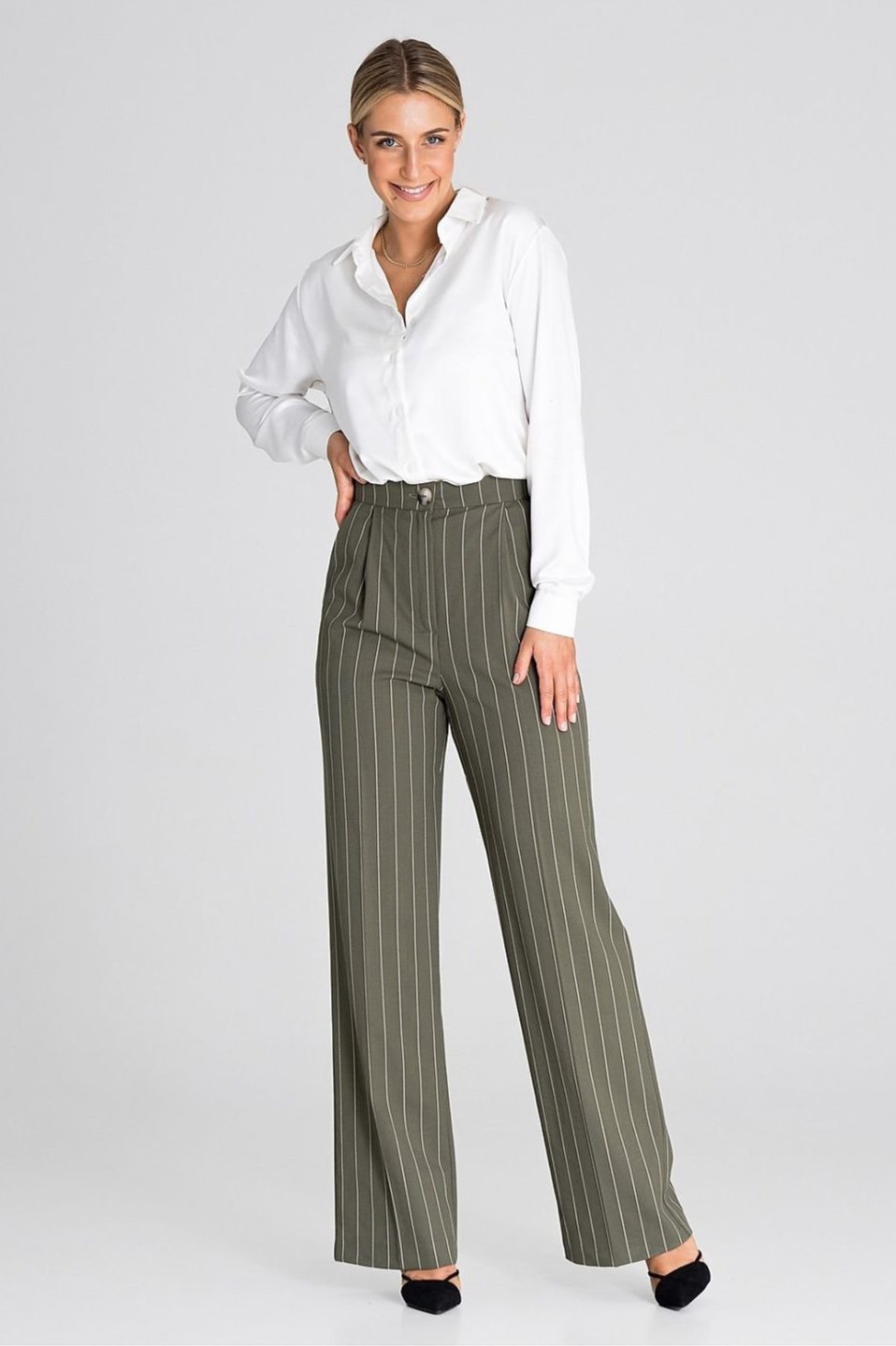 Pantaloni lunghi model 185076 Figl